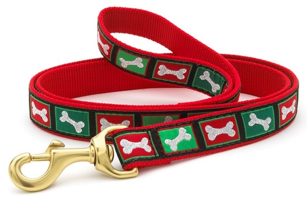 christmas dog collars and leashes